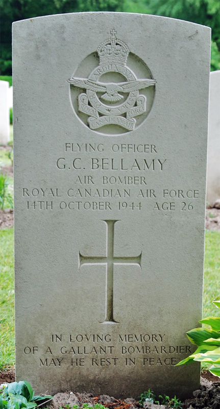 F/O Glen Crawford Bellany<br /><br /><br />died on active duty - 14.10.1944 - 153 Sqdn.